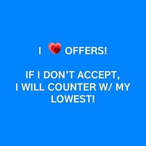 An offer is just the starting point of negotiation